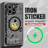 Magnetic Space Astronaut Case For iPhone