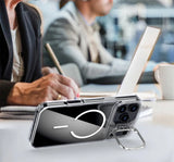 Original Magnetic Invisible Lens Stand Holder Case For iPhone