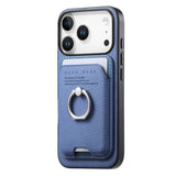2 in 1 Wallet Anti Slip Magnetic Card Holder For iPhone