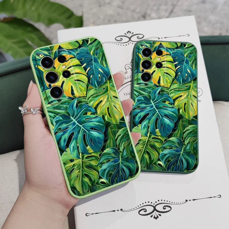 Monstera Deliciosa Case For Samsung Galaxy
