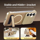Borderless Canvas Magnetic Ring Case for Samsung Galaxy