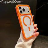 Colorful Magnetic Shockproof Case For iPhone