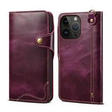 Luxury Genuine Leather Business Case for Samsung