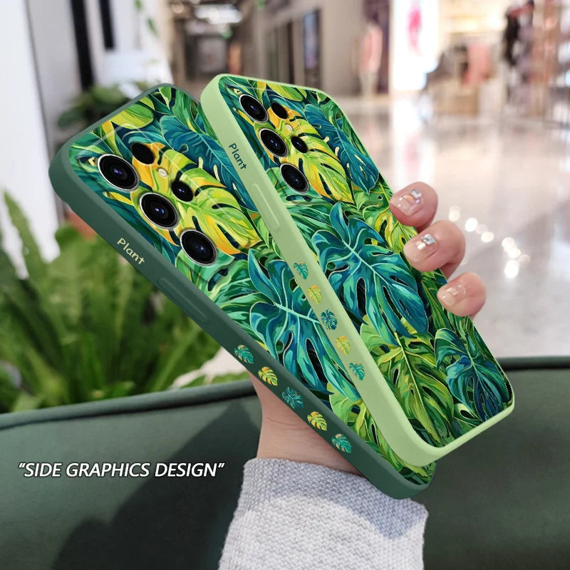 Monstera Deliciosa Case For Samsung Galaxy