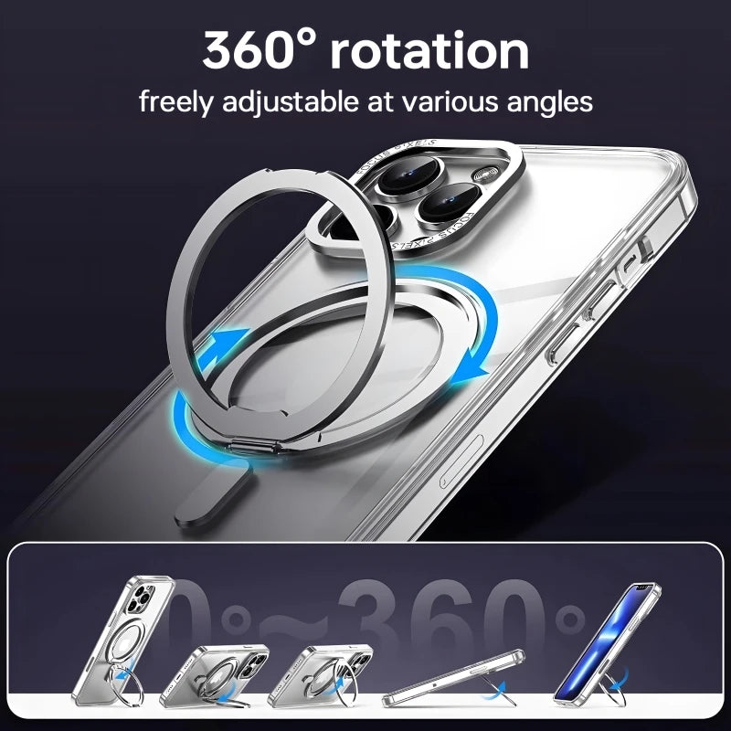 360° Rotation Holder Magnetic Case For iPhone