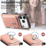 2 in 1 Wallet Anti Slip Magnetic Card Holder For iPhone