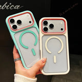 Colorful Magnetic Shockproof Case For iPhone