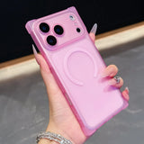 Square Angle AntiFall Magnetic Case For iPhone