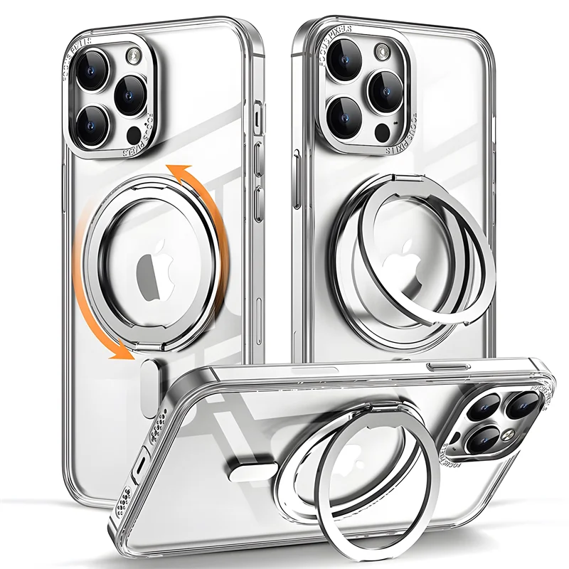 360° Rotation Holder Magnetic Case For iPhone