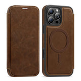 Magnetic Flip Leather Wallet Magnet Phone Case For iPhone