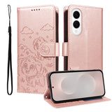 Cute Dog Magnetic Leather Wallet Flip Case for Samsung