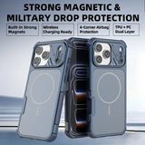 Heavy Armor Magnetic Phone Case For iPhone