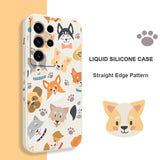 Round Dogs Case For Samsung Galaxy