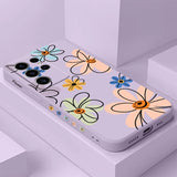 Hoop Flower Case For Samsung Galaxy