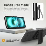 Rugged Combo Shockproof Armor Belt Clip Holster Case for iPhone