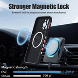 Colorful Flower Patterned Magnetic Case For iPhone