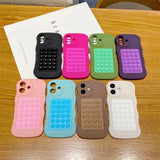 Newest Wave with Double Sided Silicone Case For iPhone