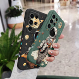 Saturn Cute Child Silicone Case For Samsung Galaxy