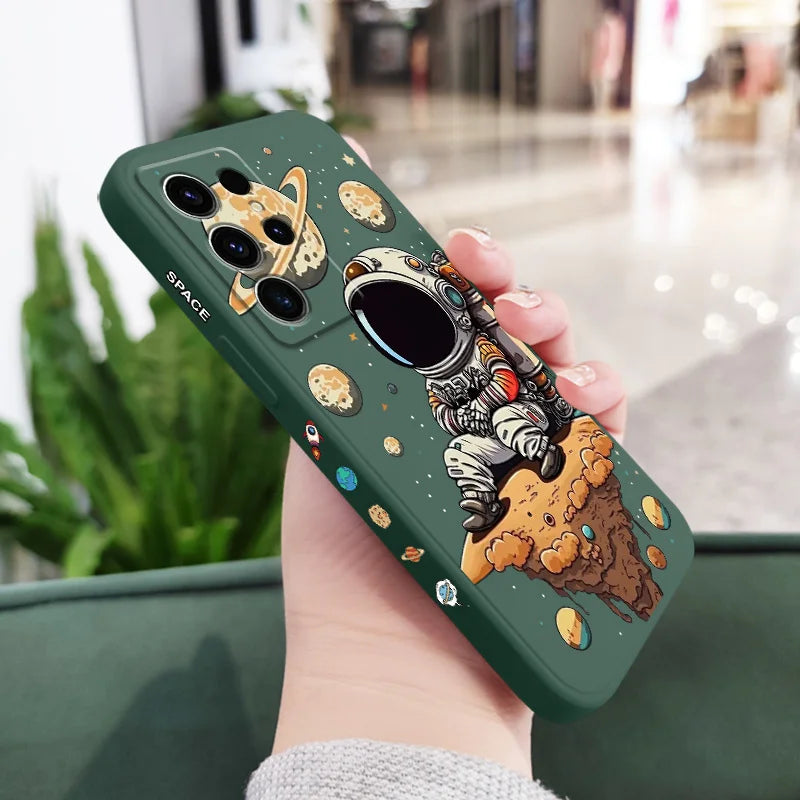 Saturn Cute Child Silicone Case For Samsung Galaxy