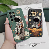 Saturn Cute Child Silicone Case For Samsung Galaxy