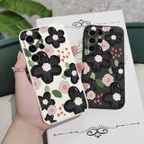 Red Bean Flower Phone Case For Samsung Galaxy