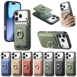 2 in 1 Wallet Anti Slip Magnetic Card Holder For iPhone