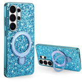 Starry Glitter Sequin Folding Stand Case For Samsung