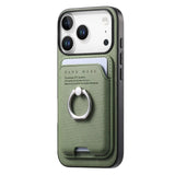 2 in 1 Wallet Anti Slip Magnetic Card Holder For iPhone