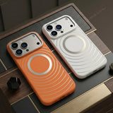 Fashion Big Windows Shockproof Magnetic Case For iPhone