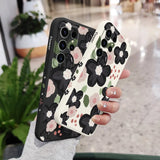 Red Bean Flower Phone Case For Samsung Galaxy