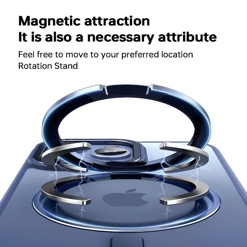 360° Rotation Holder Magnetic Case For iPhone
