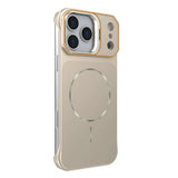 Matte Magnetic Lens Stand Hard PC Case for iPhone