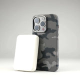 Camouflage Graffiti Relief Magnetic Case For iPhone
