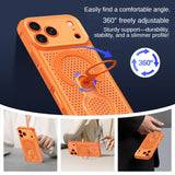360° Rotating Stand Heat Dissipation Magnetic Case For iPhone