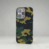 Camouflage Graffiti Relief Magnetic Case For iPhone