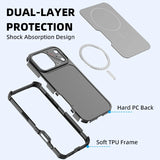 Heavy Armor Magnetic Phone Case For iPhone
