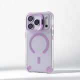 Luxury Transparent Magnetic Shockproof Case for iPhone