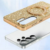 Starry Glitter Sequin Folding Stand Case For Samsung