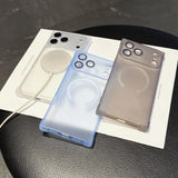 Square Angle AntiFall Magnetic Case For iPhone
