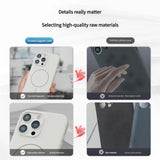 Luxury Frosted TPU Magnetic Case For iPhone
