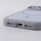 Original Double Color Matte Magnetic Case For iPhone