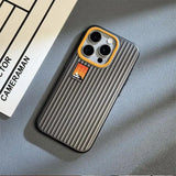 Ultra Thin Corrugated Matte Landcape Case For iPhone