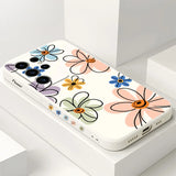 Hoop Flower Case For Samsung Galaxy