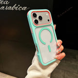 Colorful Magnetic Shockproof Case For iPhone