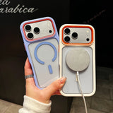 Colorful Magnetic Shockproof Case For iPhone