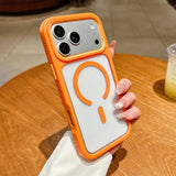 Colorful Magnetic Shockproof Case For iPhone
