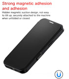 Luxury Flip Slot Card Wallet Magnetic Case For iPhone