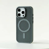 Honeycomb Grid Mesh Cooling Magnetic Case for iPhone