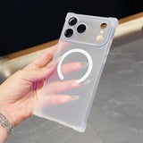 Square Angle AntiFall Magnetic Case For iPhone