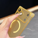 Square Angle AntiFall Magnetic Case For iPhone